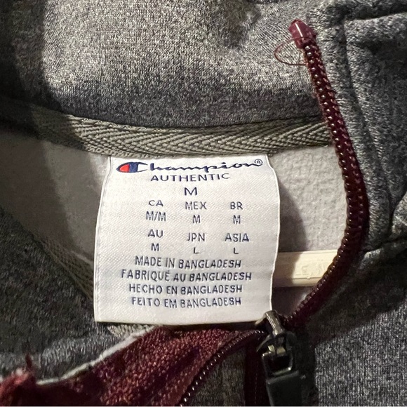 Minnesota Gophers Champion Quarter Zip Hoodie - Picture 3 of 4